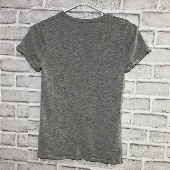 Danier short sleeve Gray Women's Top shirt size XS - Picture 2 of 6